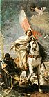 Giovanni Battista Tiepolo St James the Greater Conquering the Moors painting